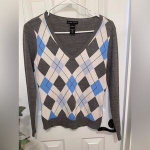 New York & Company, XS argyle sweater